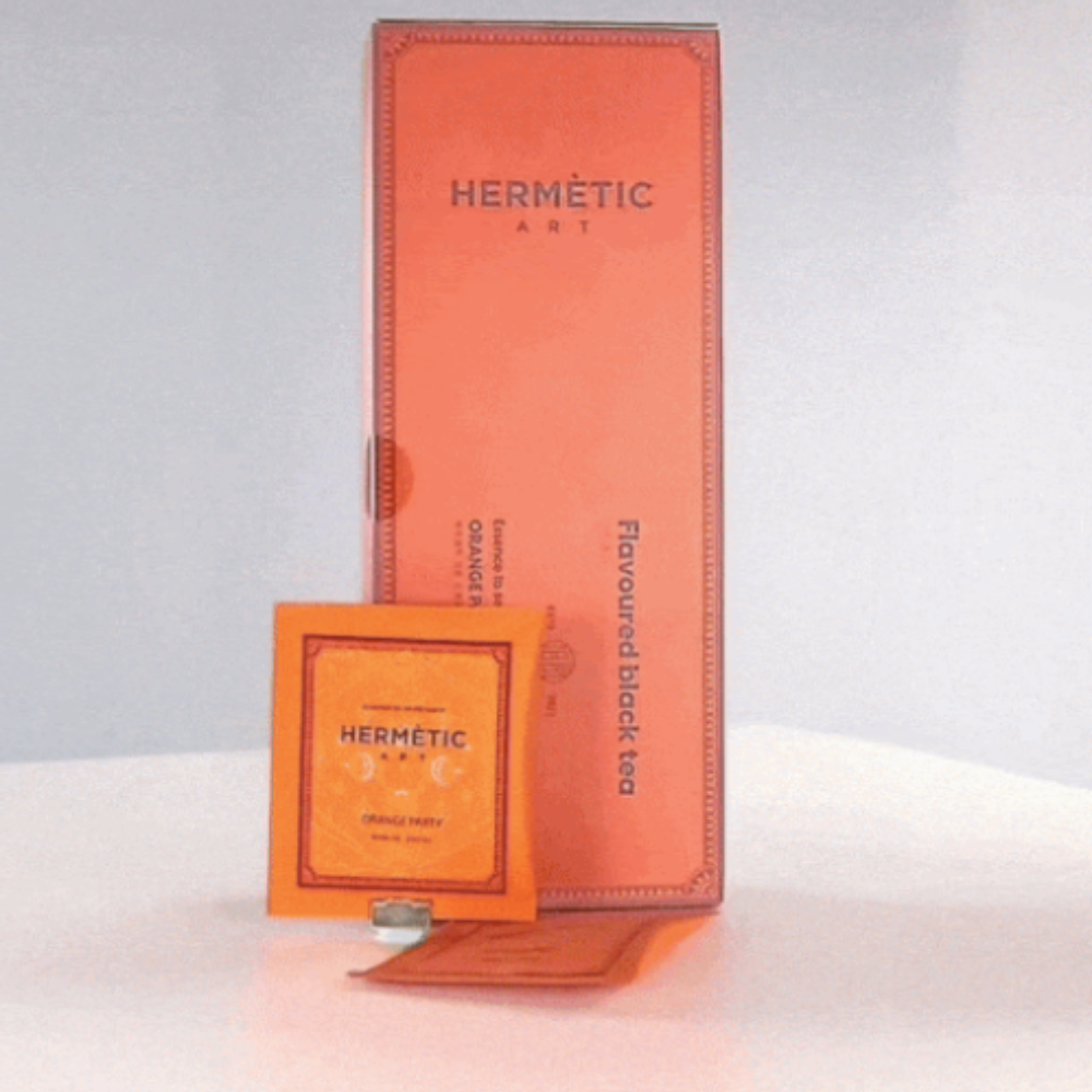 Hermètic Art Orange party TEA BAGS