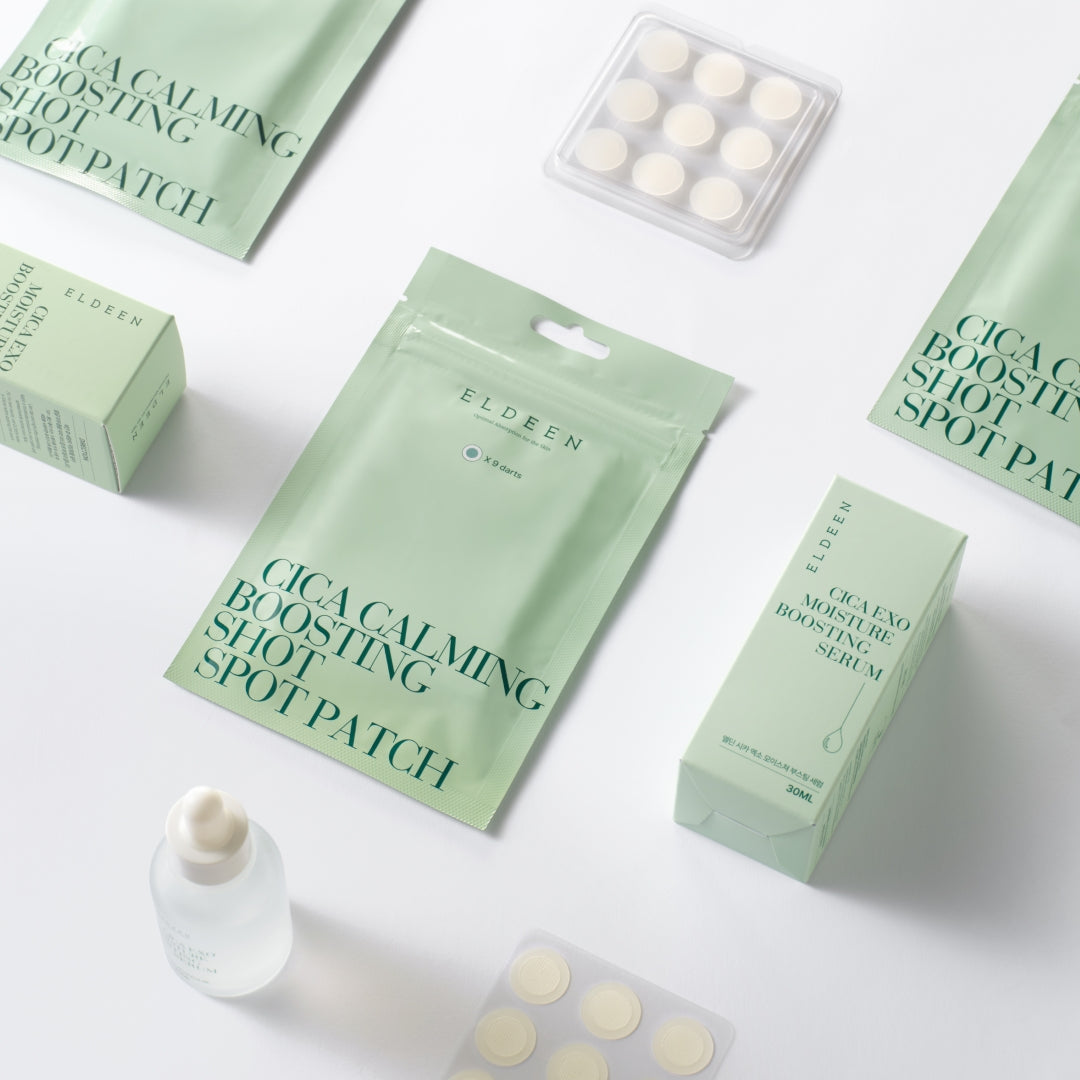 Cica Calming Boosting Shot Spot Patch (17mm x 9 Darts)