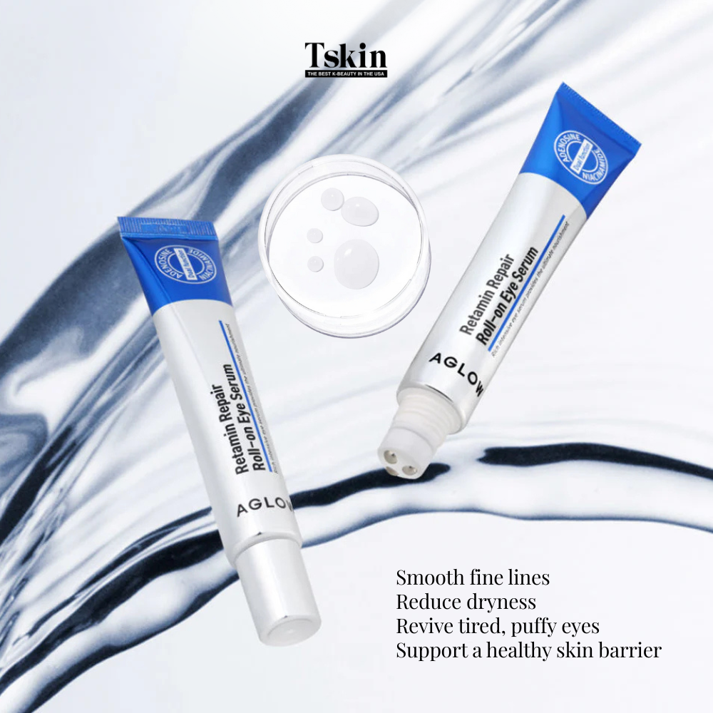 AGLOW Retamin Repair Roll-On Eye Serum