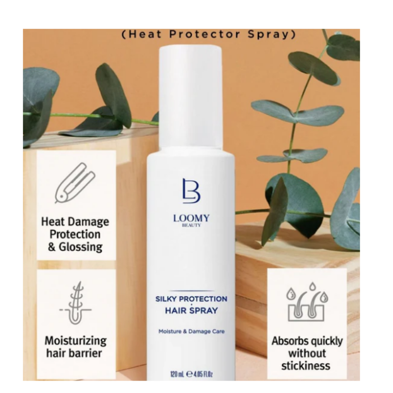 LOOMY  SILKY PROTECTION HAIR SPRAY 120ml