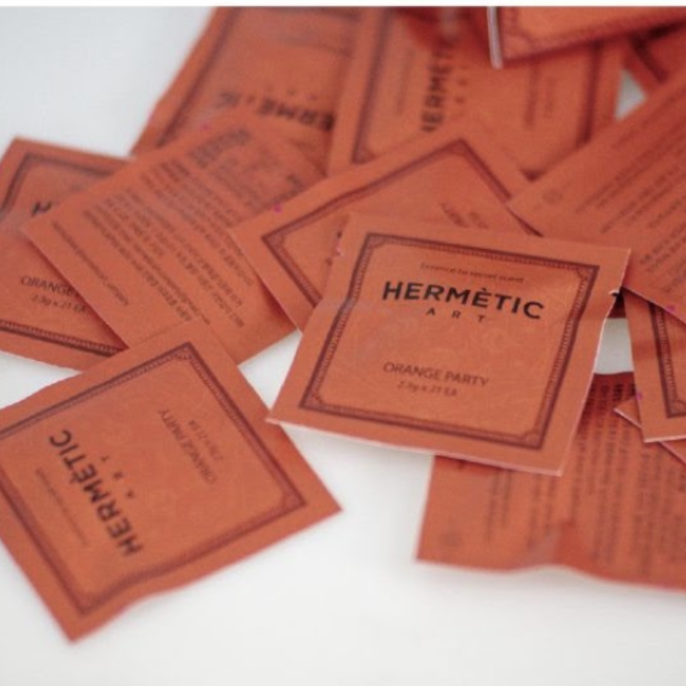 Hermètic Art Orange party TEA BAGS
