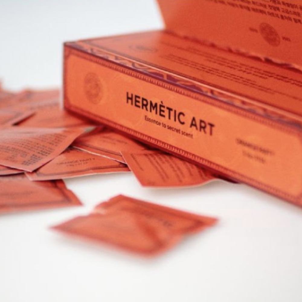 Hermètic Art Orange party TEA BAGS