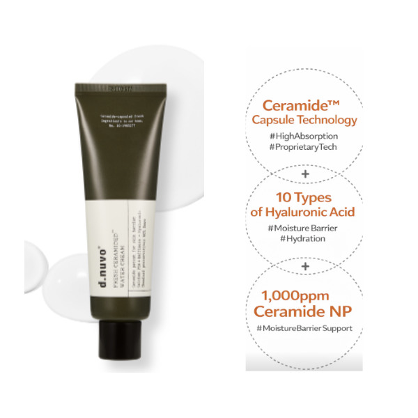 D.Nuvo Fresh Ceramided Water Cream 80ml