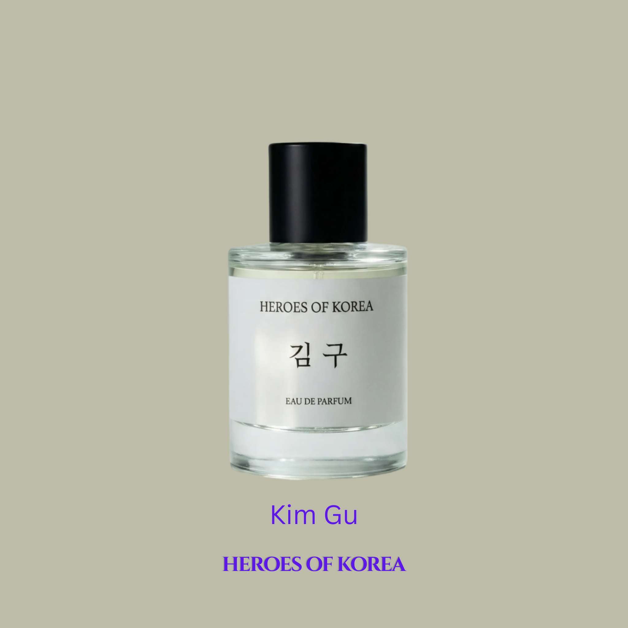 HEROES OF KOREA Kim Gu EDP 50ml