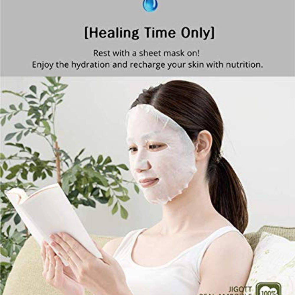 JIGOTT REAL AMPOULE MASK RED GINSENG