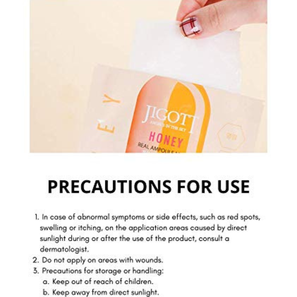 JIGOTT REAL AMPOULE MASK RED GINSENG