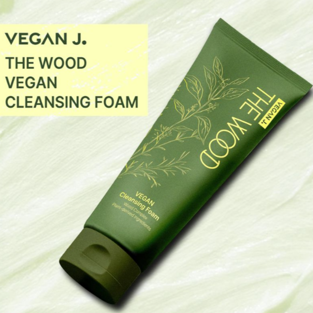 Vegan J The Wood Vegan Cleansing Foam