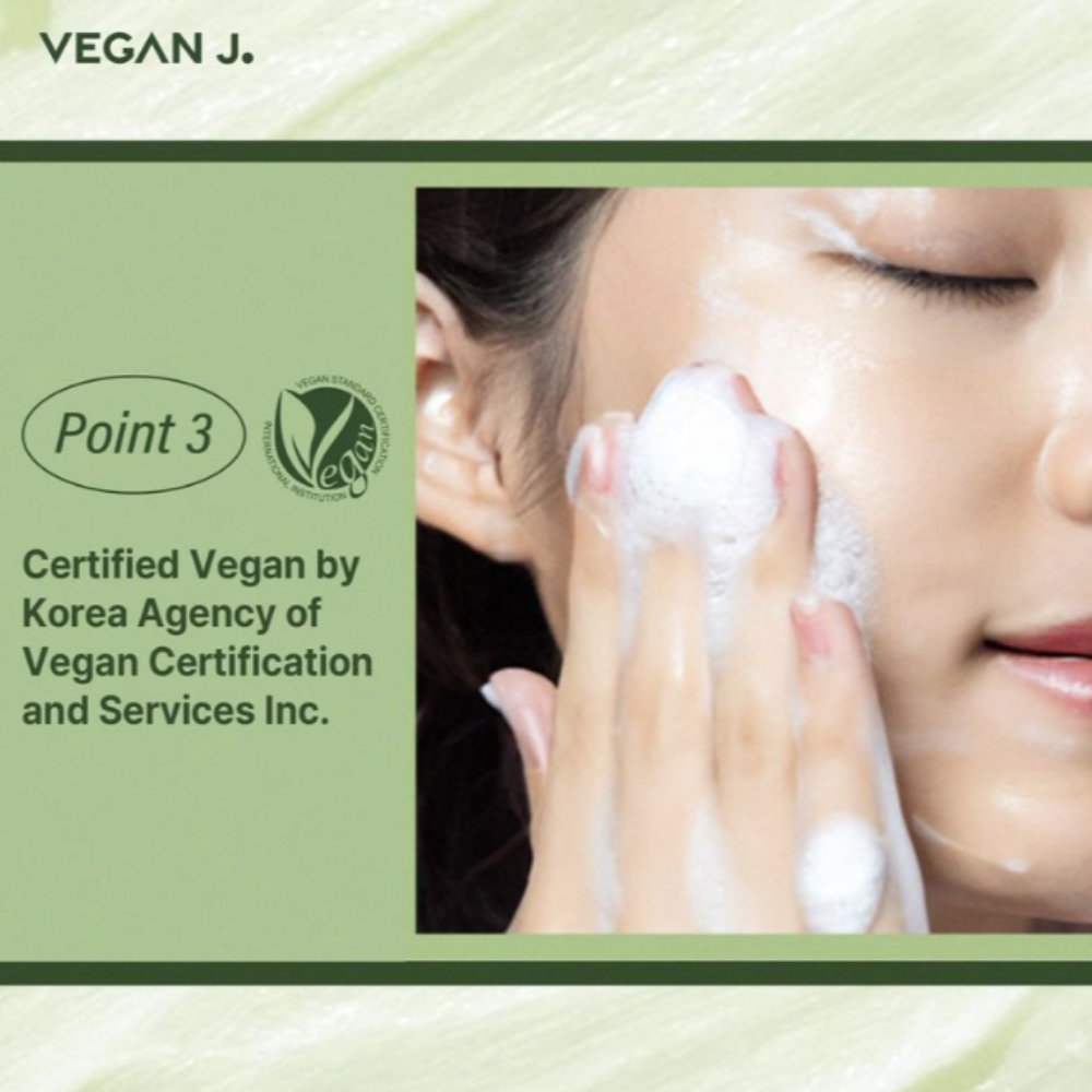 Vegan J The Wood Vegan Cleansing Foam