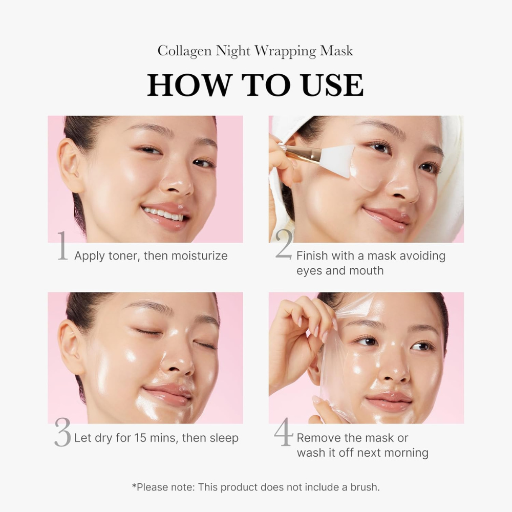 MEDICUBE COLLAGEN NIGHT WRAPPING MASK