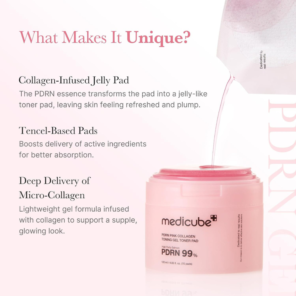 MEDICUBE PDRN PINK COLLAGEN TONING GEL