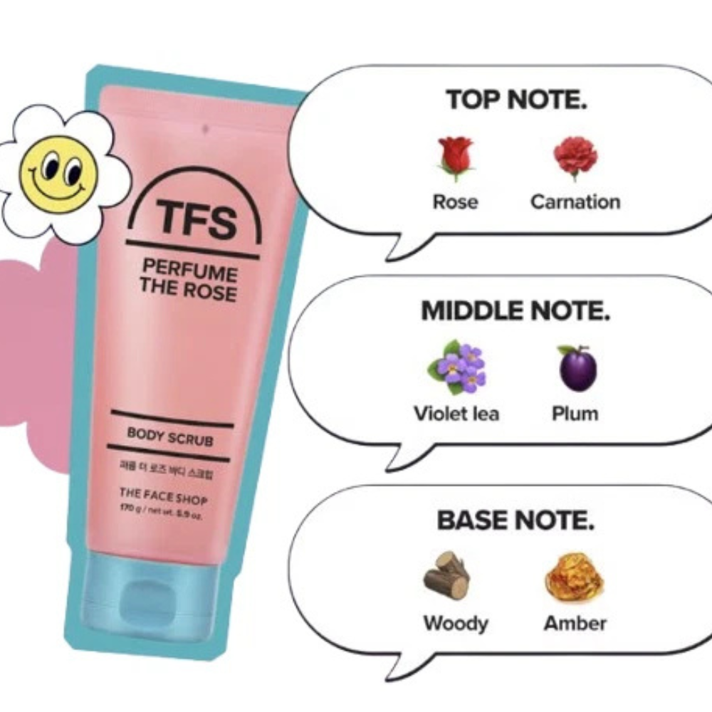 TFS TFS PERFUME ROSE BODY SCRUB