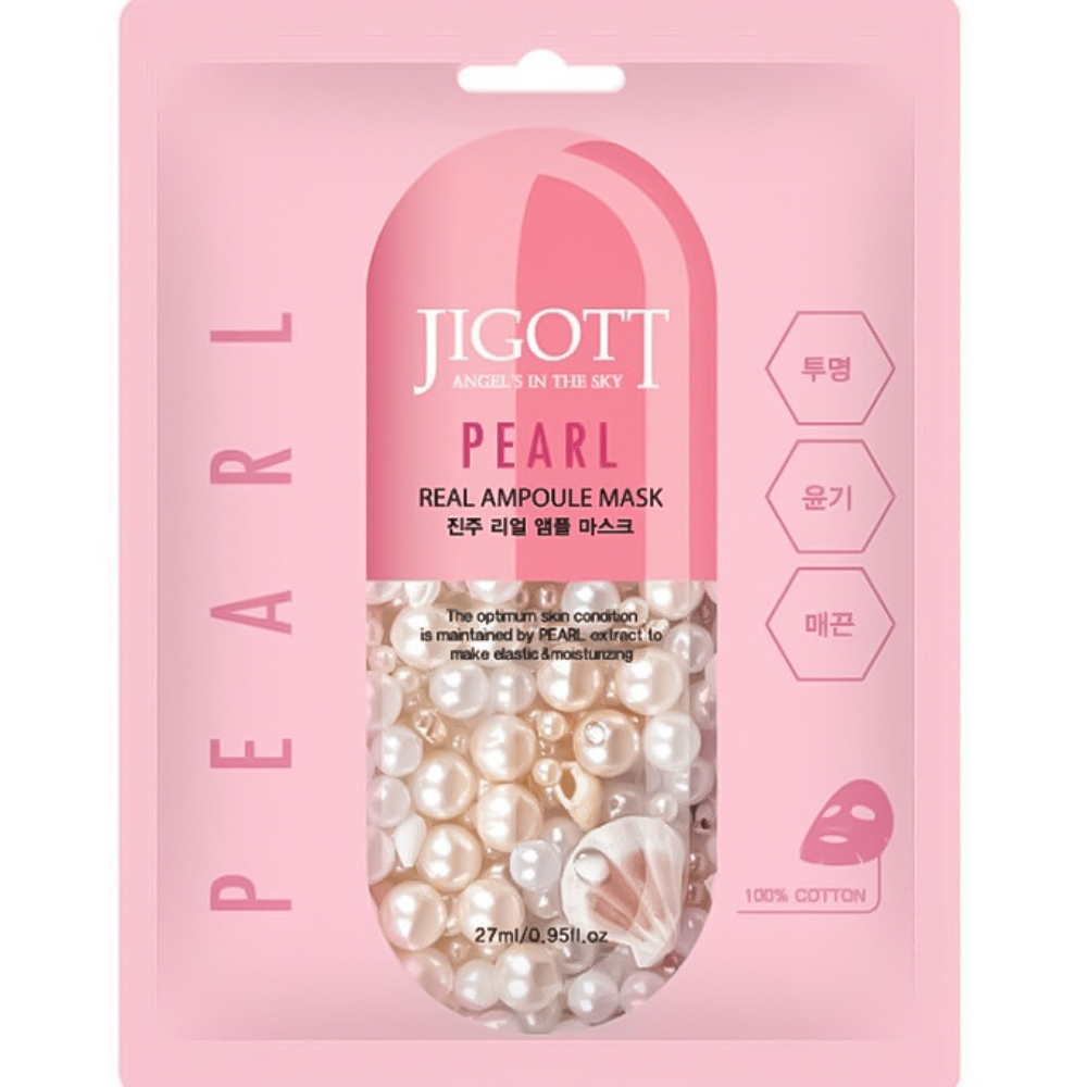JIGOTT REAL AMPOULE MASK PEARL