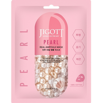 JIGOTT REAL AMPOULE MASK PEARL