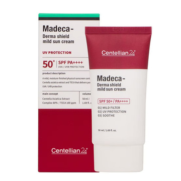 CENTELLIAN 24 MADECA DERMA SHIELD MILD SUN CREAM 50ml