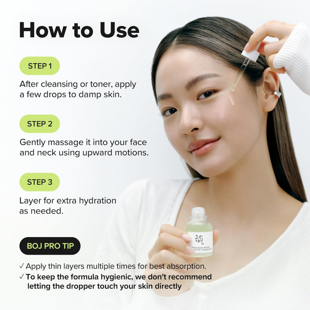 Caliming Serum Green Teal Panthenol Serum