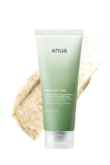 ANUA HEARTLEAF QUERCETINOL PORE DEEP CLEANSING FOAM 150ml