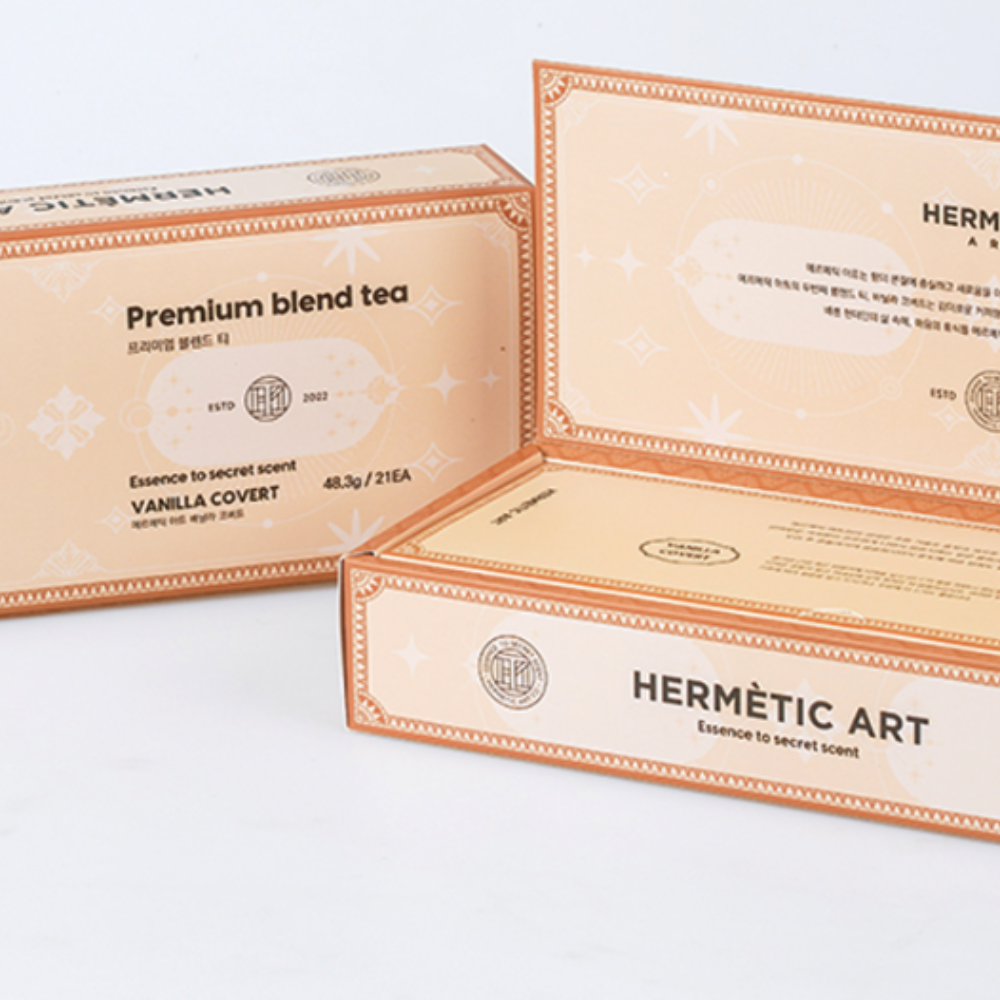HERMETIC ART 21 Tea Bags VANILLA COVERT