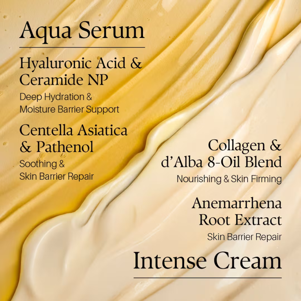 d'Alba White Truffle Double Serum & Cream 70g. T