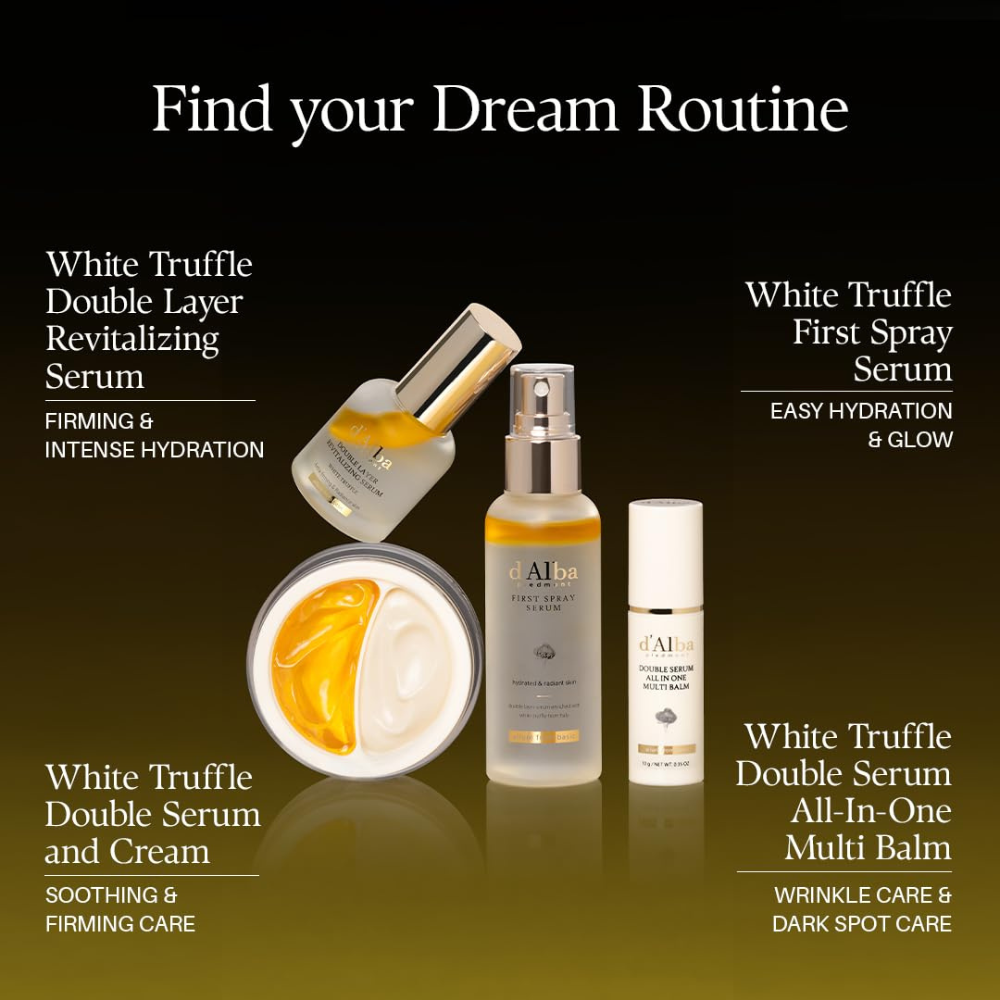 d'alba Piedmont White Truffle Double Serum All-in-one Multi Balm (0.35 oz)T