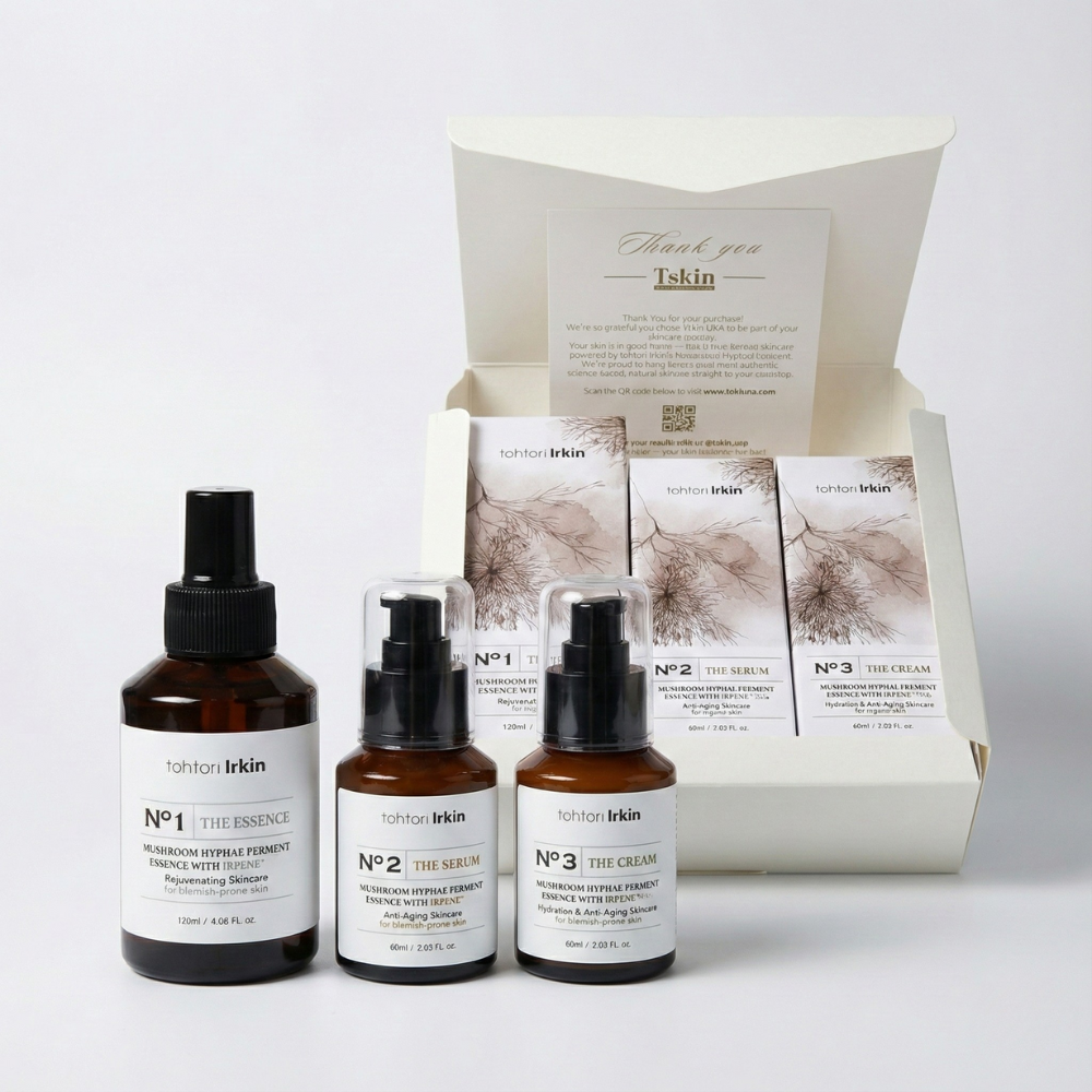 Tohtori Irkin™ 3-Step Rejuvenating Set (Essence/Serum/Cream)